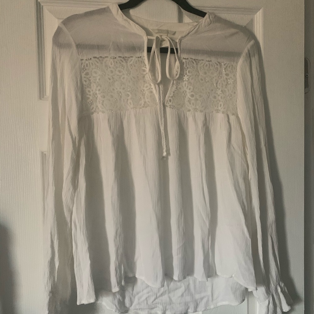 White H&M Blouse